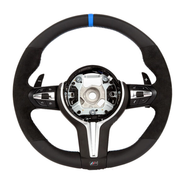 BMW Leather Or Carbon Fiber Steering Wheel F13 F14 F15 F16 F22 F30 F31 F32 F33 F34 F80 F82 F83 F85 F86 F87 M2 M3 M4 M5 M6