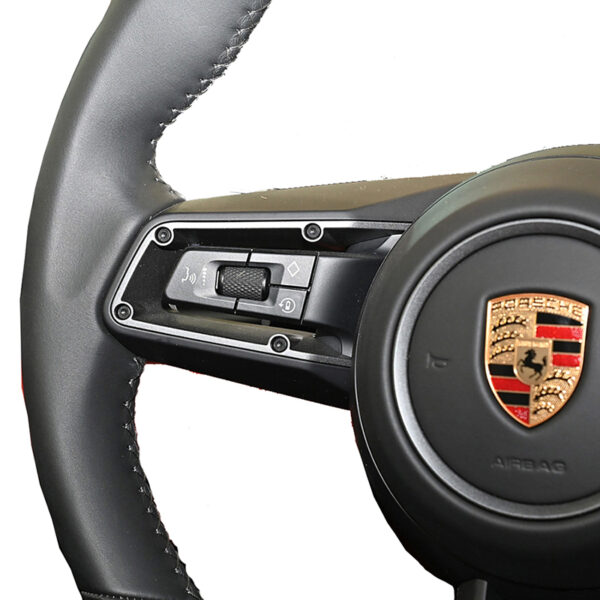 Porsche Custom Alcantara Leather Steering Wheel for Porsches Panamera Cayenne Boxster Macan 911 958 957 971 970 996 981 - Image 4