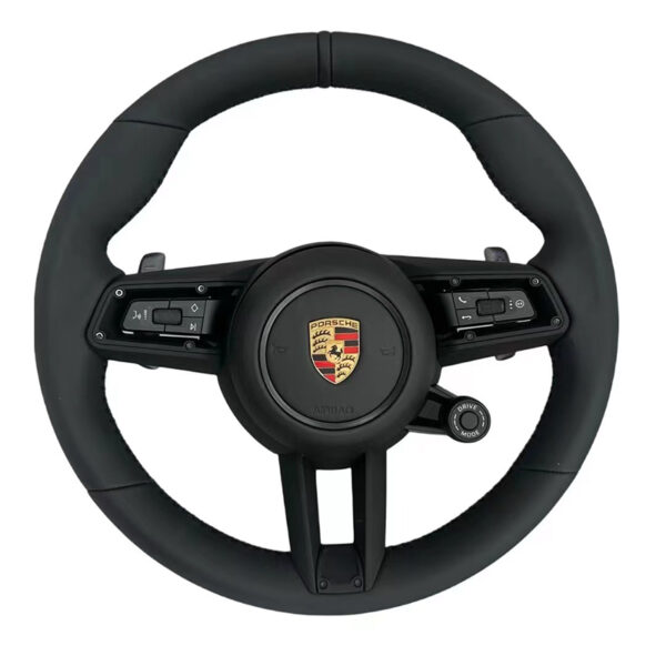 Porsche Custom Alcantara Leather Steering Wheel for Porsches Panamera Cayenne Boxster Macan 911 958 957 971 970 996 981